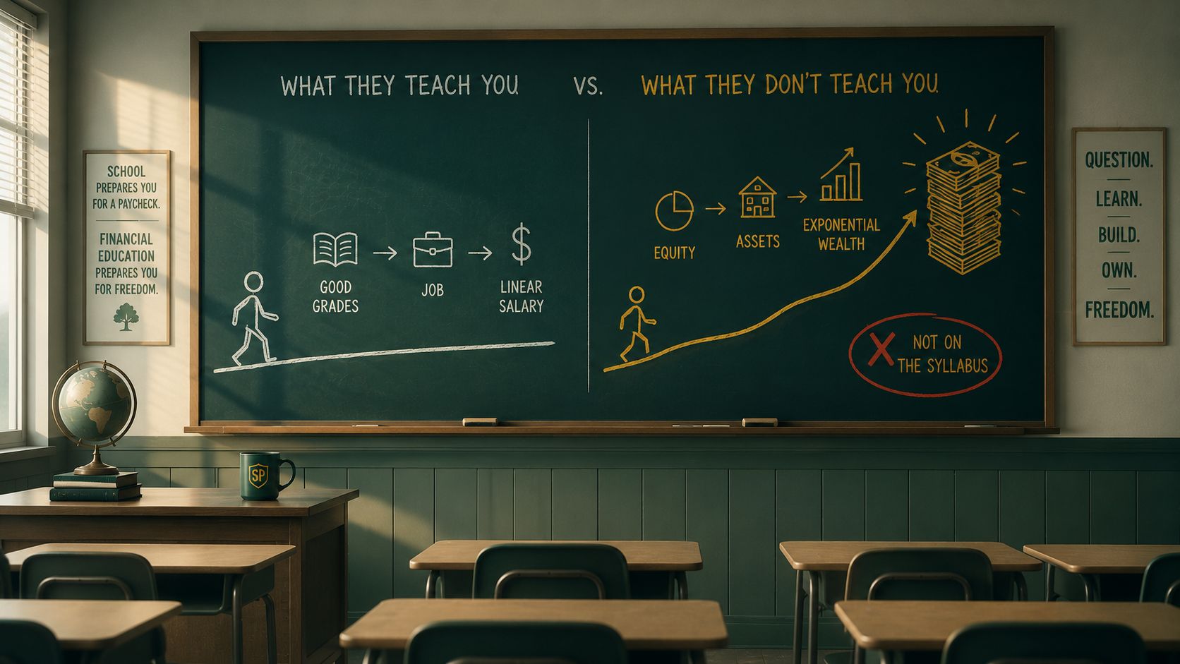 The Wealth Gap Between Employees and Owners: The Lesson Most Schools Never Teach