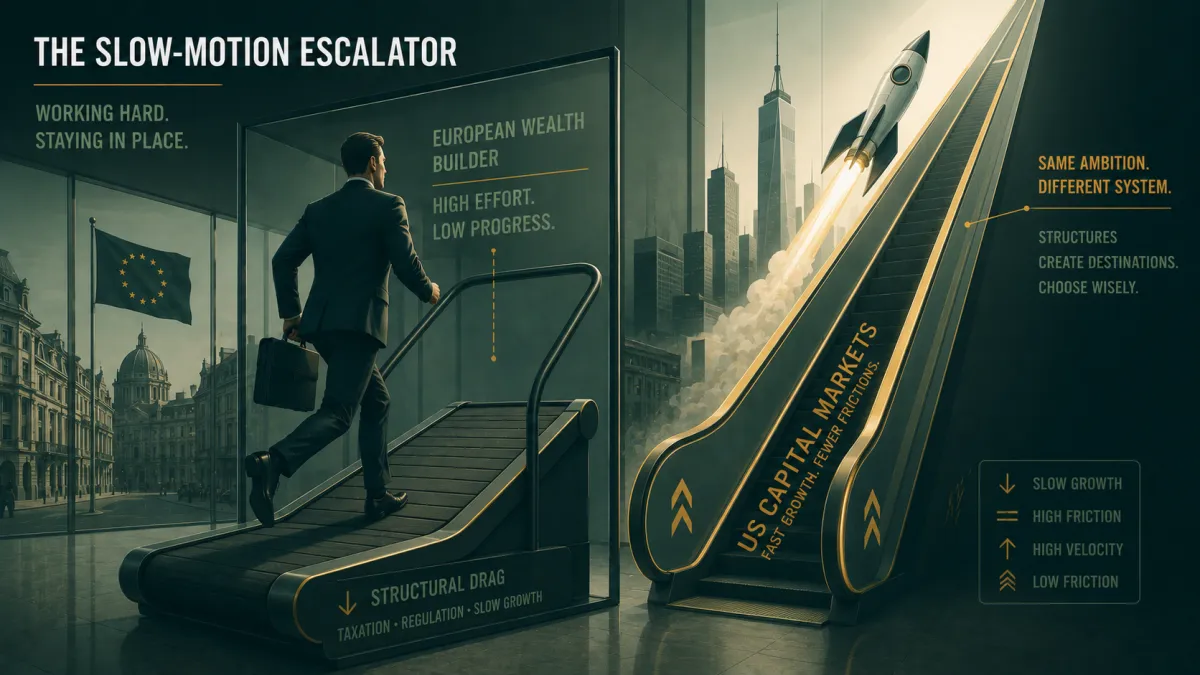 Why Wealth Building in Europe Feels So Slow