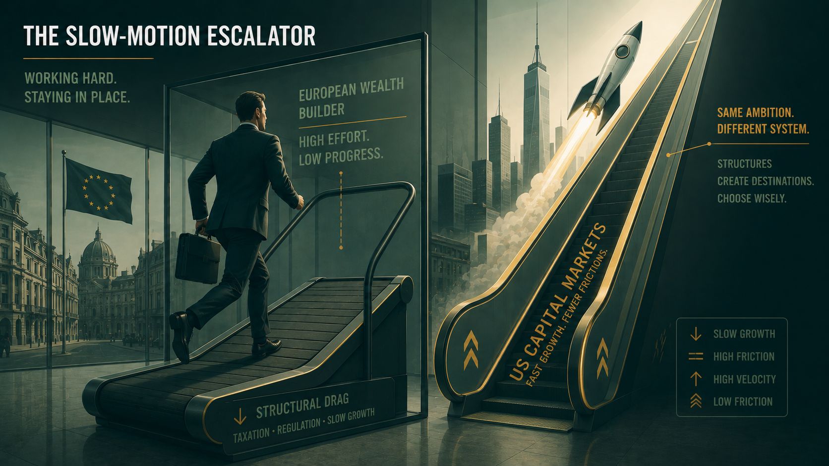 Why Wealth Building in Europe Feels So Slow