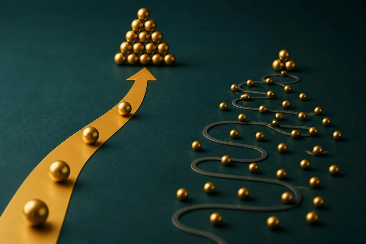 Quality versus quantity in financial decisions