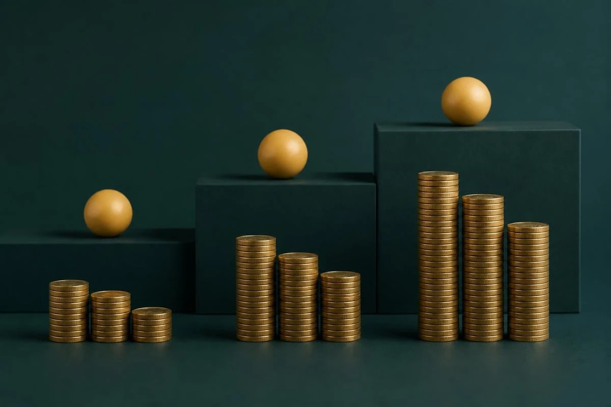 Fee impact visualization