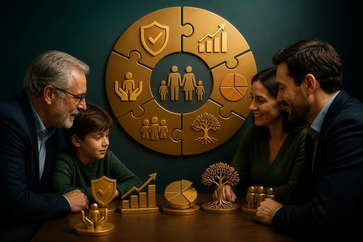 Family wealth planning components