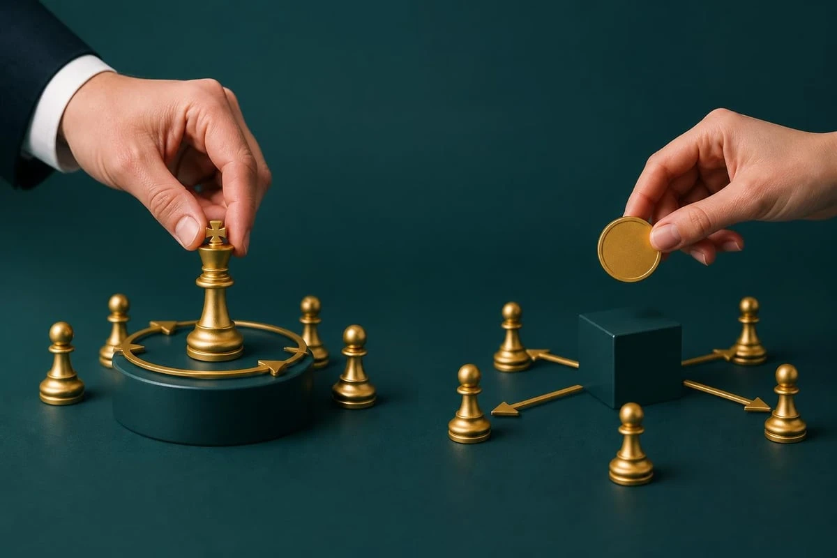Discretionary vs non-discretionary management comparison