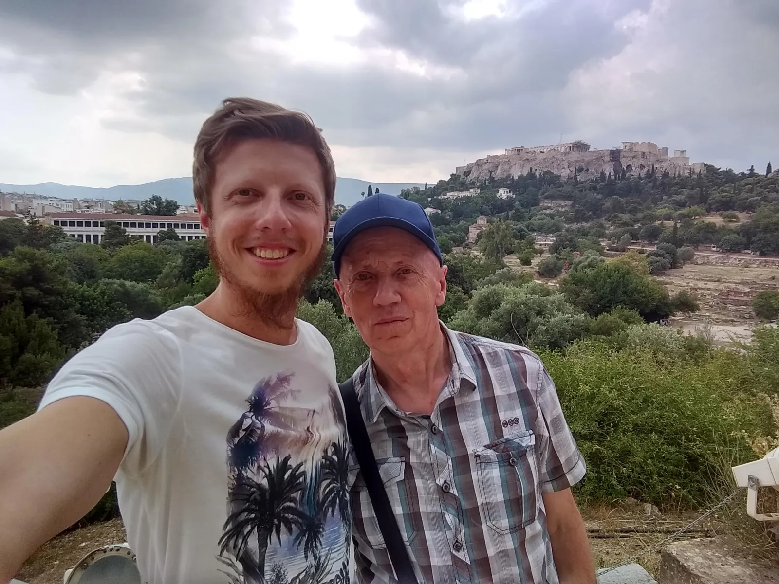 With Dad